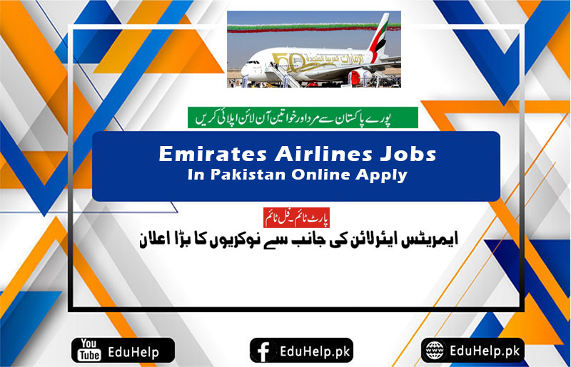 Emirates Airlines Jobs In Pakistan Online Apply