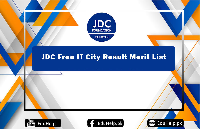 JDC Free IT City Result Merit List