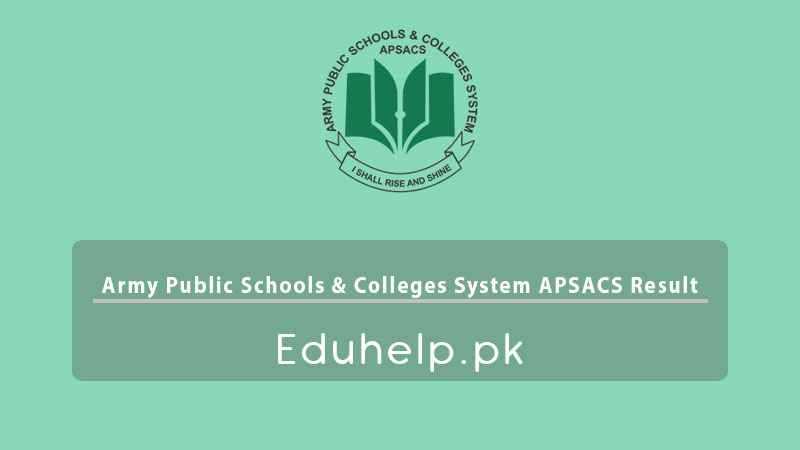 APMS Student Portal Result