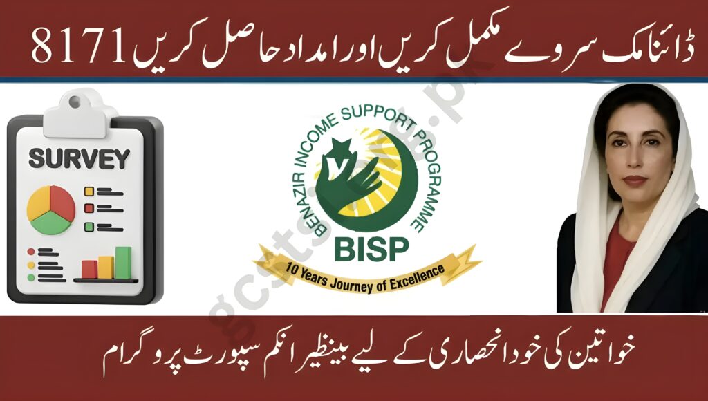 BISP 8171 Empowers Women 2025 with Dynamic Survey for Self-Employment Aid
